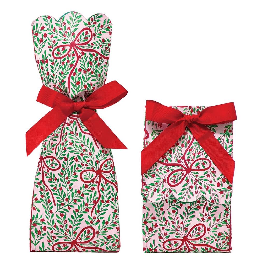 LUCY GRYMES BOW GARDEN WINE + GIFT BAG KITS NEW‎
